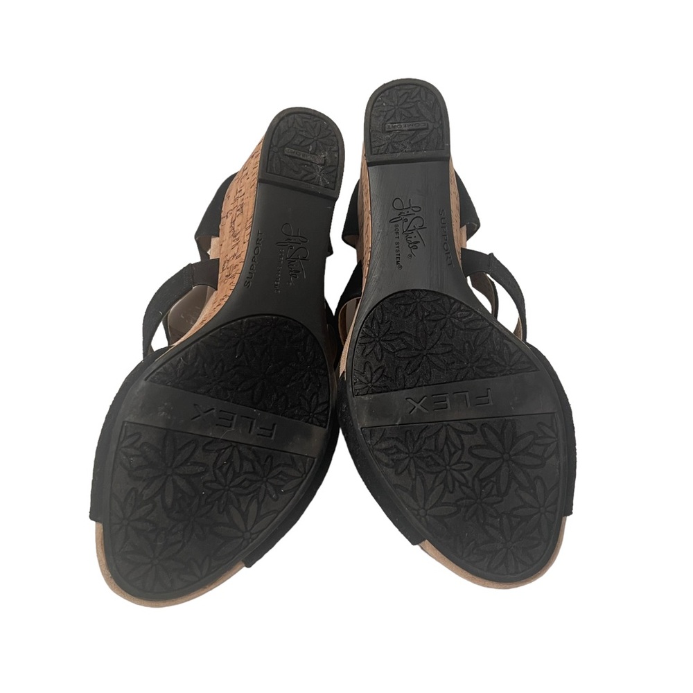 Life Stride Soft System Flex Open Toed Cutwork We… - image 6